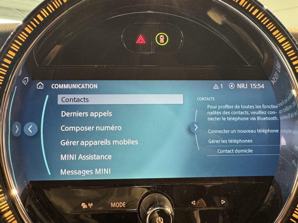 MINI COOPER SE ELECTRIQUE ( 240KM d’autonomie)