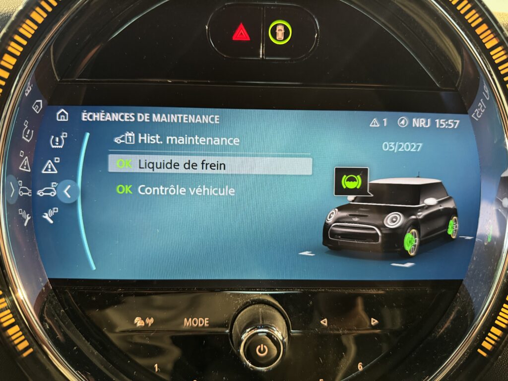 MINI COOPER SE ELECTRIQUE ( 240KM d’autonomie)
