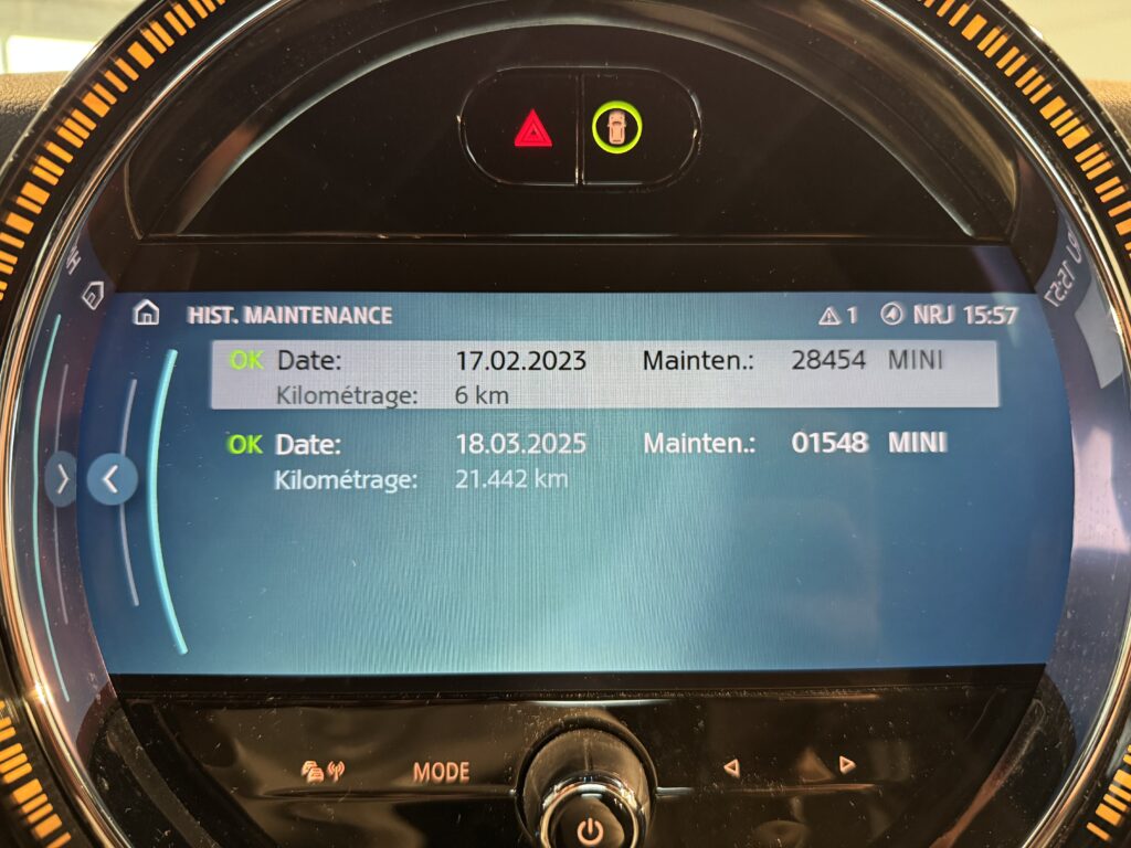 MINI COOPER SE ELECTRIQUE ( 240KM d’autonomie)