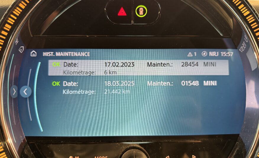 MINI COOPER SE ELECTRIQUE ( 234KM d’autonomie)